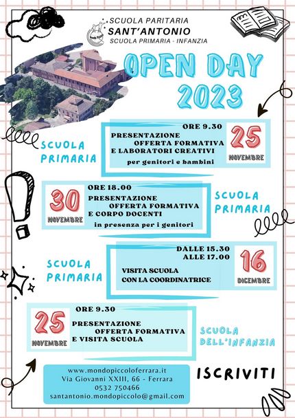 [MP-SAFE-PRIMARIA] a.s.2024-2025 - Open Day